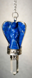 pendule Ange lapis-lazuli