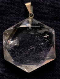 pendentif sceau de Salomon cristal