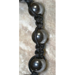 Bracelet  Hématite Shamballa