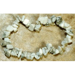 Bracelet  Howlite chips