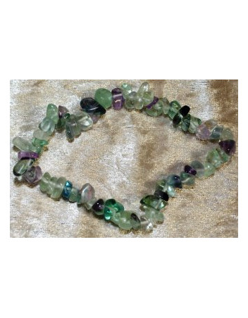 Bracelet  Fluorite  chips