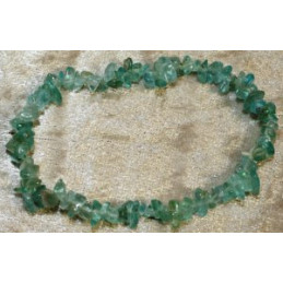 Bracelet Apatite bleue chips