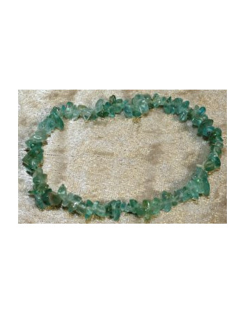 Bracelet Apatite bleue chips