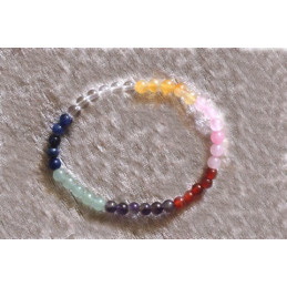 Bracelet7 pierres 4 MM