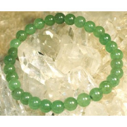 Bracelet Aventurine verte 6 mm