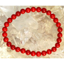 Bracelet  corail 4 mm