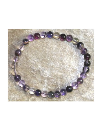 Bracelet  Fluorite  6 mm