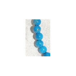 Bracelet  Howlite 4 mm teintée