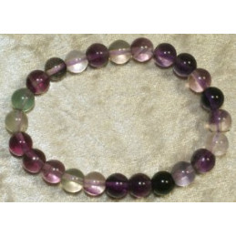 Bracelet  Fluorite  8 mm