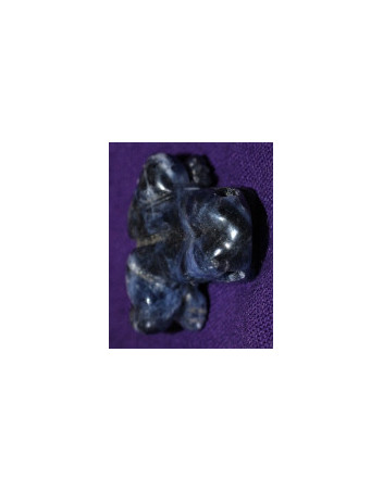 Grenouille en sodalite