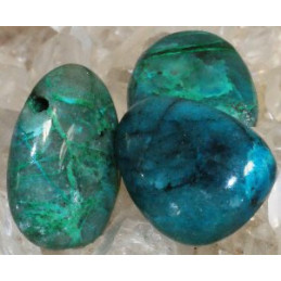 Chrysocolle percée