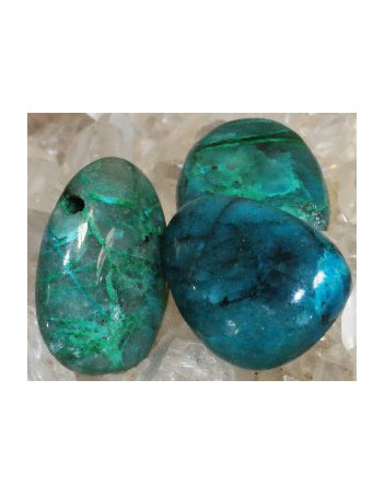 Chrysocolle percée