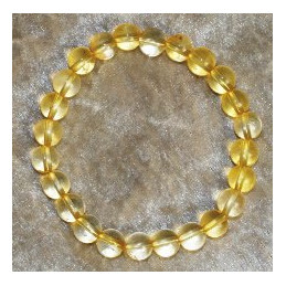 Bracelet  Citrine 8 mm