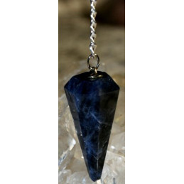 Pendule sodalite cône