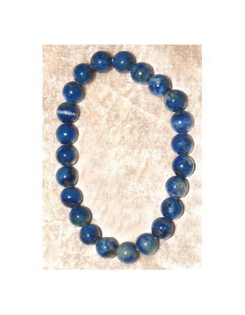 Bracelet Lapis-Lazuli 8 mm