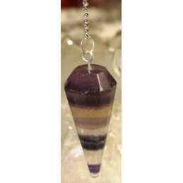 Pendule Fluorite violette