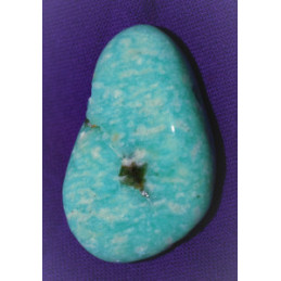 Amazonite percée 2