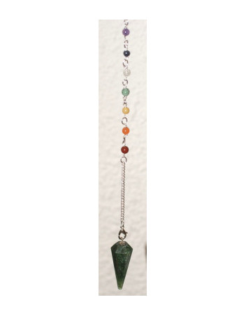 Pendule Aventurine chakras