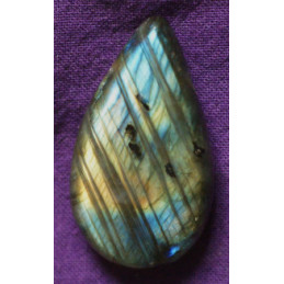 Labradorite extra percée