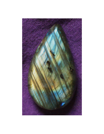 Labradorite extra percée