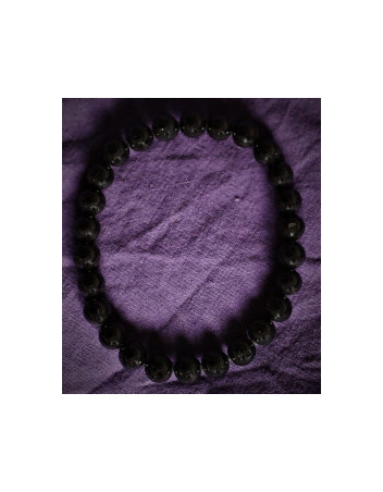 Bracelet  Tourmaline noire 8 MM XL