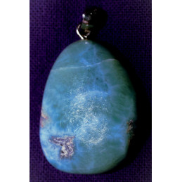 Larimar bélière argent