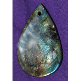 Labradorite percée extra XL