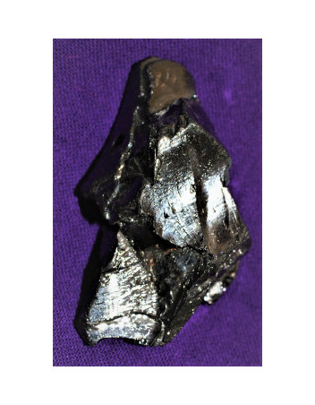 Shungite cristal percée XL