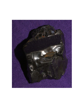 Shungite cristal percée XXL