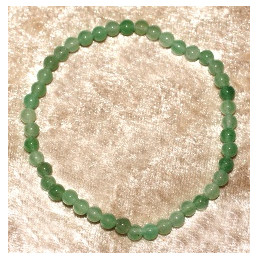 Bracelet Aventurine verte 4 mm