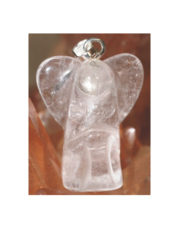 Pendentif Ange Cristal de roche