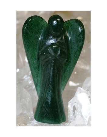 Ange en agate verte