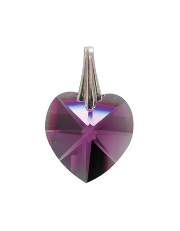 Véritable cristal de Swarovski violet.