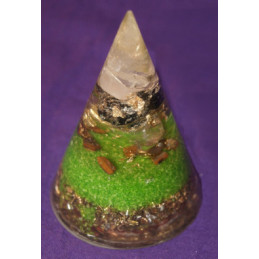 Orgonite conique