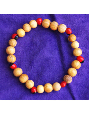 Bracelet Palo Santo Huayruro S