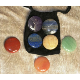 set de 7 galets pour chakras