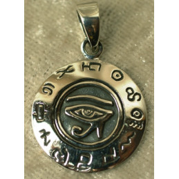 Pendentif argent l'œil d'Horus